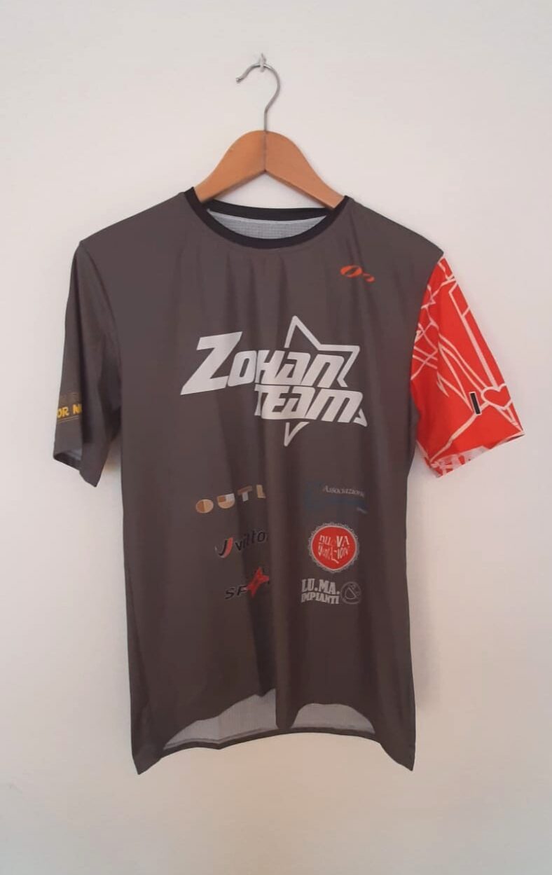 Maglia freeride manica corta — fronte