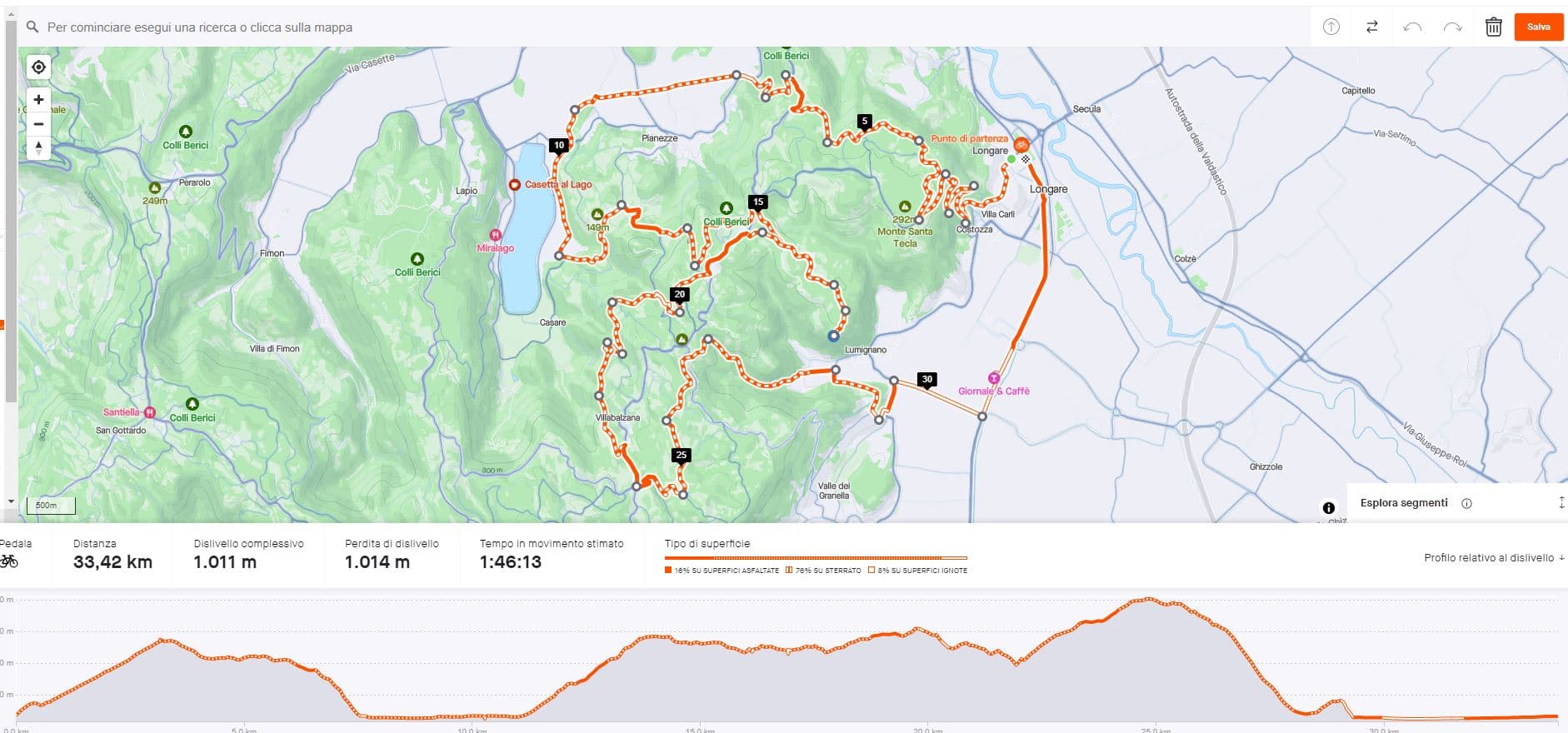 Composizione superficie Berici 1 - La Croce